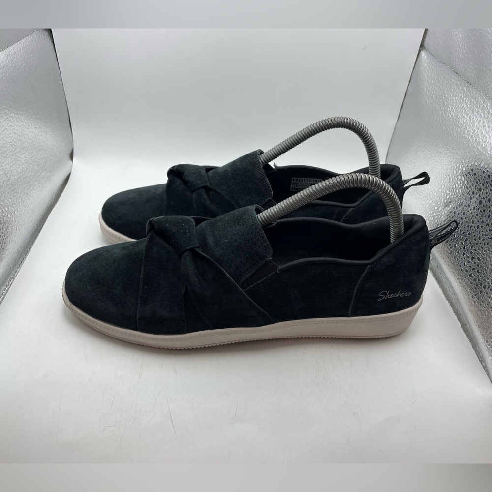 Skechers Madison Ave Kid You Knot Women’s Black Loafers Size 8